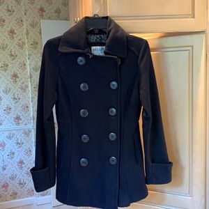 Navy 60% wool, 40%viscose jacket